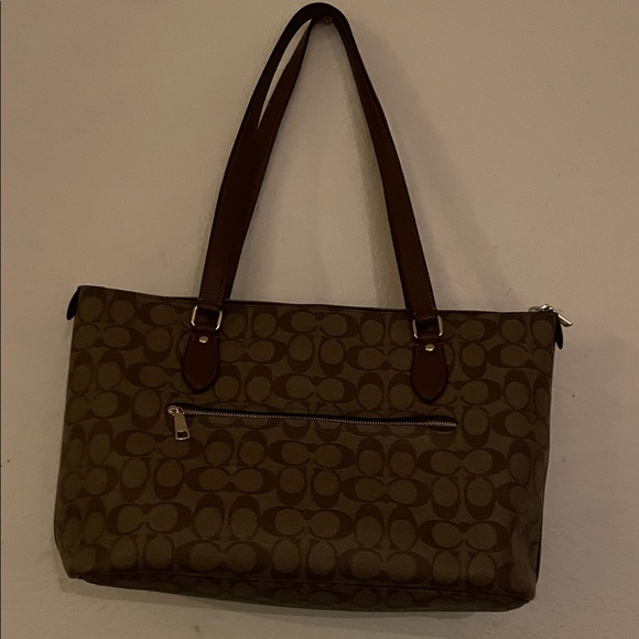 Coach Brown Signature Tote - Picture 7 of 7